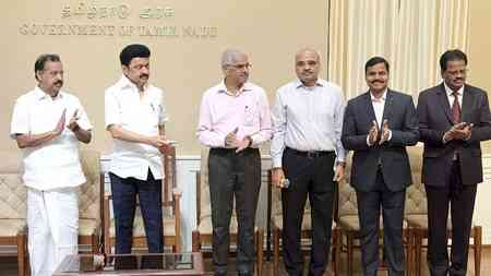 CM Stalin launches over Rs 45 crore civic projects and welfare initiatives in TN's Kolathur