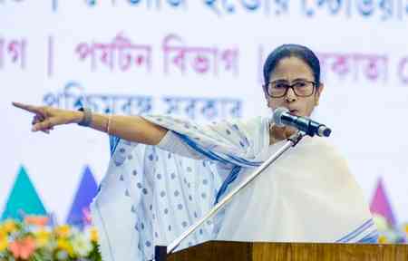 Mamata Banerjee accuses BJP of trying to ‘replace’ Ambedkar’s Constitution with its manifesto