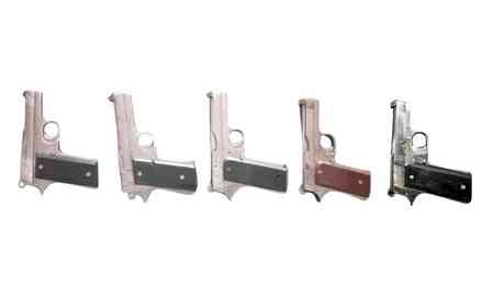 Juvenile among two held in Punjab; five country-made pistols seized