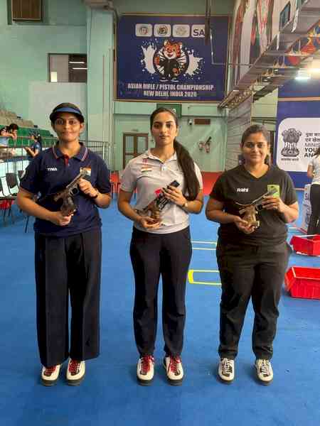 National Shooting Trials: Arshdeep Kaur wins 25m Pistol T3 final