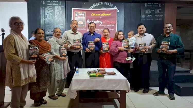 Grand Launch of Dr. Vikramjeet’s Book “The Fantasy of Dying” in Chandigarh