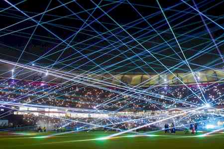 T20 WC: Spectacular laser show and fireworks ignite Narendra Modi Stadium during IND-NZ final