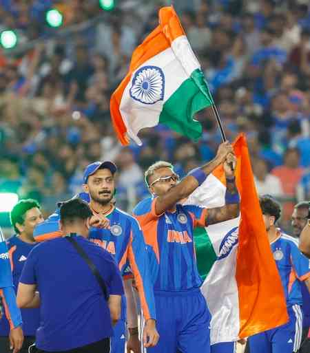 Telangana, Andhra CMs congratulate Team India on T20 World Cup triumph