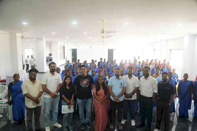 Silicon Labs, Cyberabad Municipal Corporation, and Anubhuti Welfare Foundation Empower Over 100 Women Safai Mitras with Safety Gear and Awareness on International Women’s Day