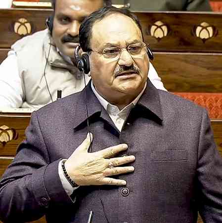 Oppn stages walkout in Rajya Sabha over SIR controversy; Nadda slams disruptive tactics