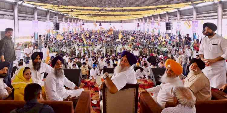 SAD committed to turning Khanna and Jagraon into districts – Sukhbir S Badal