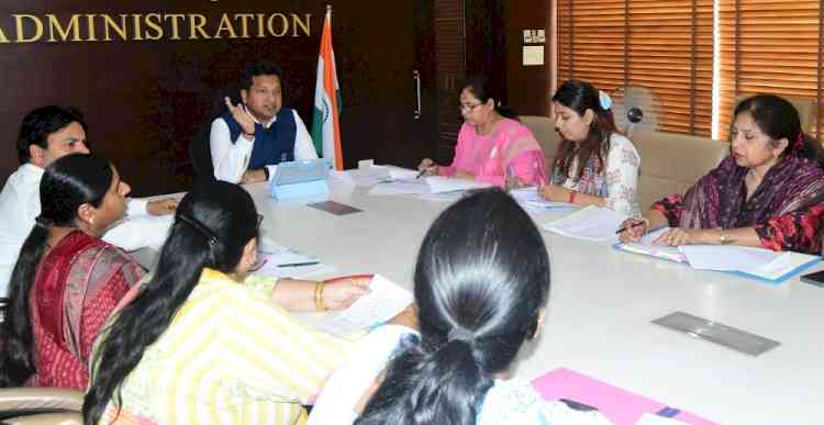 सुपोषित ग्राम पंचायत अभियान के तहत 2 अप्रैल को जिला की 6 ग्राम पंचायतें होंगी सम्मानितः उपायुक्त सचिन गुप्ता