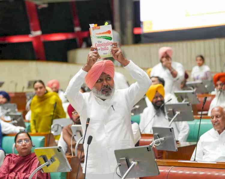 Highly derogatory remarks against women & insulting language in Assembly unacceptable; Congress MLA Sukhpal Singh Khaira must apologise immediately: Harpal Singh Cheema