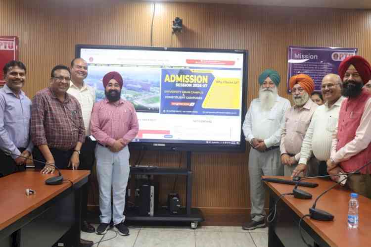 IKGPTU Vice Chancellor inaugurated Admissions 2026-27 portal, Registration Opened for 06 University Campuses 