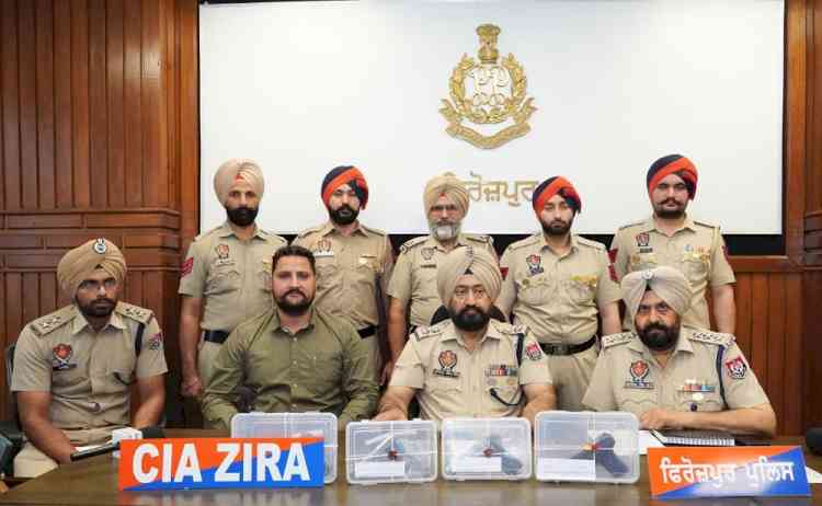 Three nabbed with illegal firearms and ammunition
