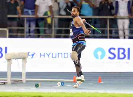 Sumit Antil throws 69.25m as India dominates Day 2 of New Delhi GP