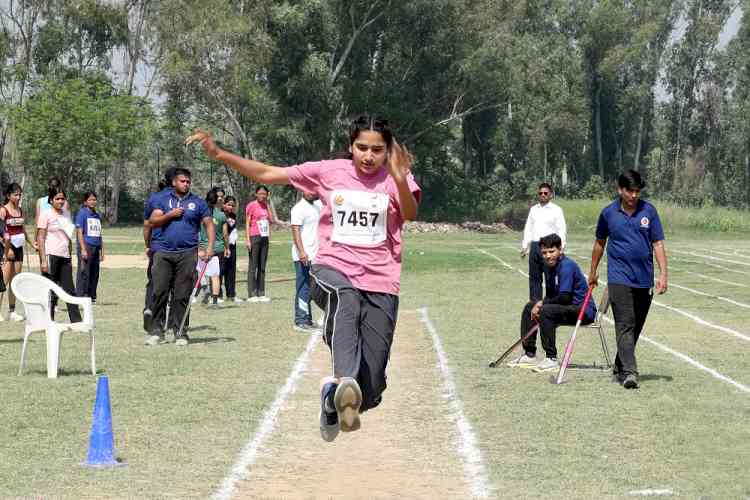LPU Celebrated Sporting Excellence at its 16th Annual Athletic Meet with Participation of 2,500 Athletes