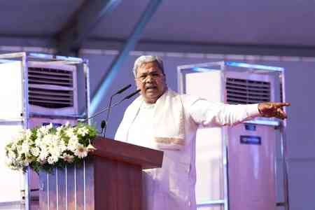 Guarantees and development given equal priority: K'taka CM Siddaramaiah