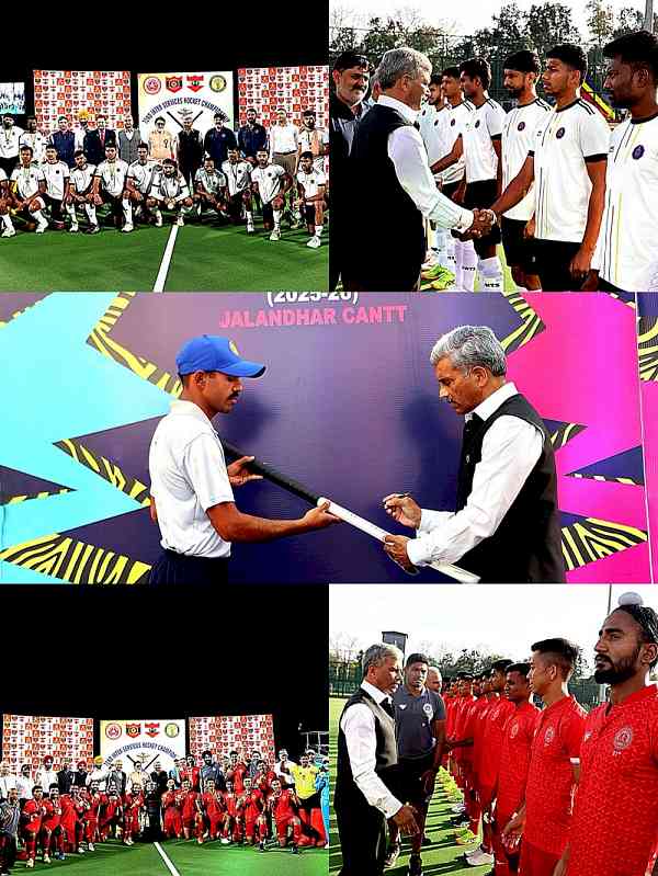 SERVICES’ FINEST SHINE AS 72ND INTER-SERVICES HOCKEY CHAMPIONSHIP CONCLUDES AT JALANDHAR
