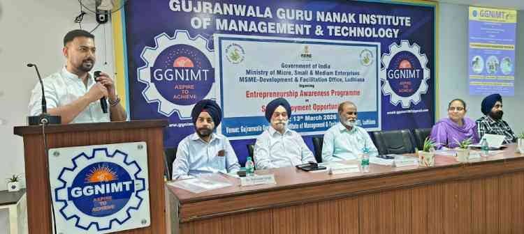 Entrepreneurship Awareness Program Organized at GGNIMT