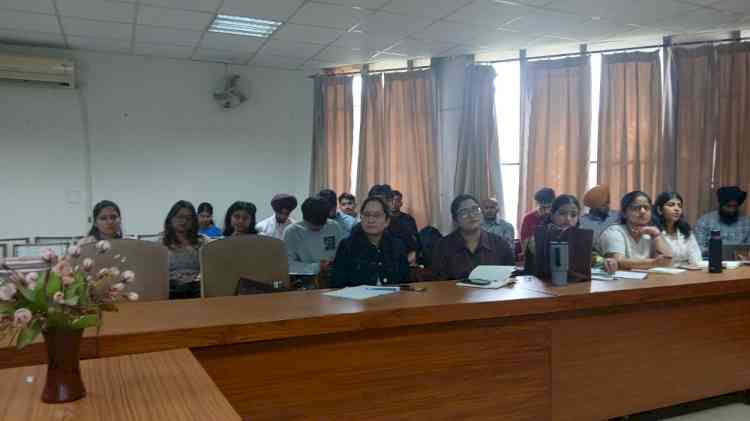 Panjab University holds two-day workshop on research methodology
