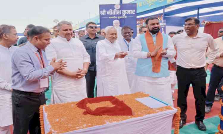 Nitish Kumar inaugurates 88 projects during Samridhi Yatra in Bhagalpur​