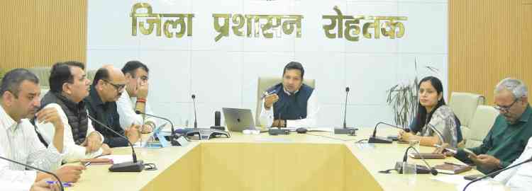 DC Sachin Gupta issues directives for summer water supply and monsoon preparedness to be undertaken in Mission Mode