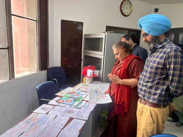 Poster and Slogan Writing Competition on theme “Mental Health Awareness”