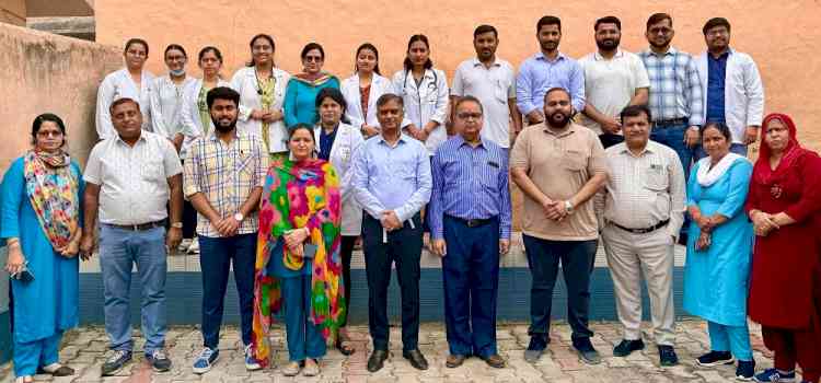 The Department of Community Medicine conducts a Health Camp