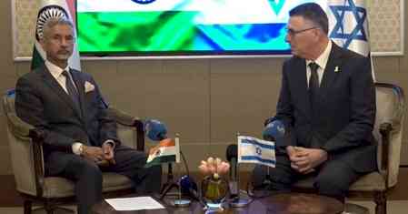 EAM Jaishankar, Israeli counterpart Sa'ar discuss West Asia conflict 
