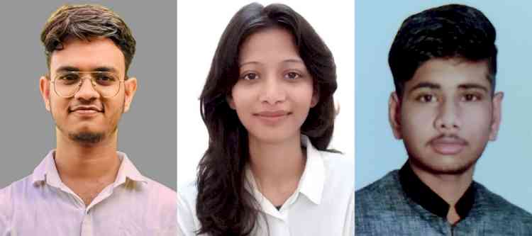 ई-कैंपस इंटर्नशिप ड्राइव में गुजवि के तीन विद्यार्थियों को मिली इंटर्नशिप