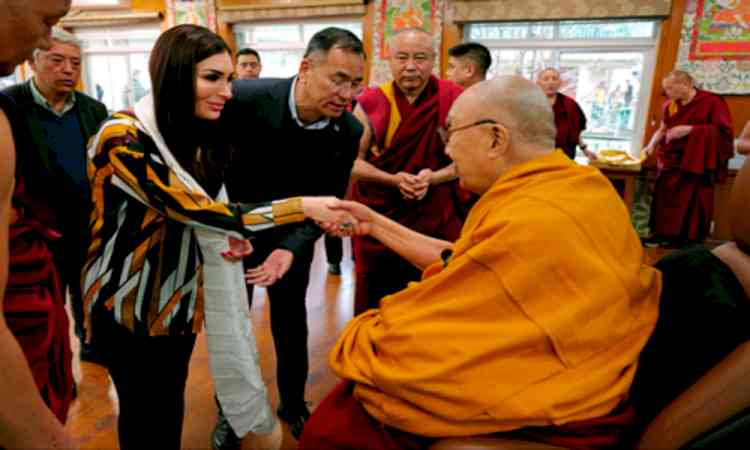 Loomer meets Dalai Lama, lauds him for standing firm against threats to freedom