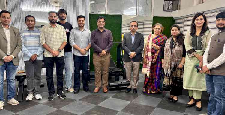 New Gym opened at PU Boys Hostel No. 4