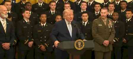 Iranian Navy at the bottom of the sea, claims Trump