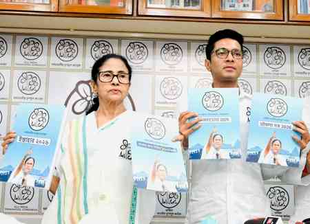 Trinamool makes 10-point promise in poll manifesto for Bengal Assembly polls