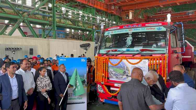 Industrial Milestone: First Consignment of Rebars Flagged Off from Tata Steel’s Green Plant in Ludhiana