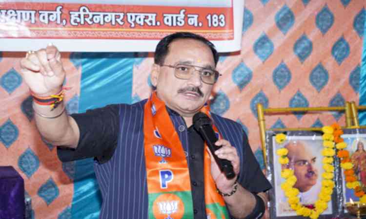 Delhi BJP chief Virendra Sachdeva hails PM Modi’s record service to nation