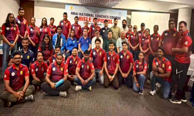 NRAI’s National Coaches course concludes in Jamshedpur