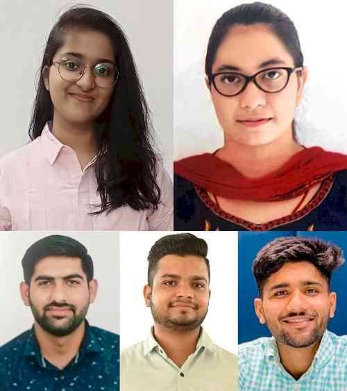जीजेयू के ई-कैंपस प्लेसमेंट ड्राइव में पांच विद्यार्थी चयनित