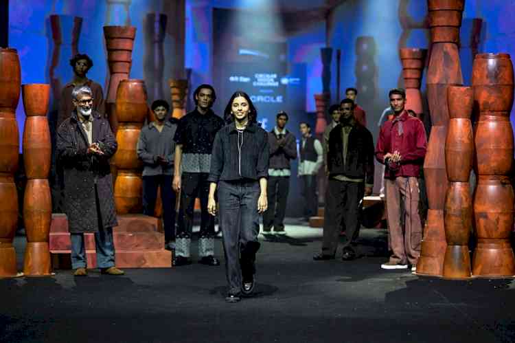 R|Elan Circular Design Challenge Winner CRCLE by Varshne showcased Collection ‘DIALOGUE’ at Lakmé Fashion Week x FDCI 2026