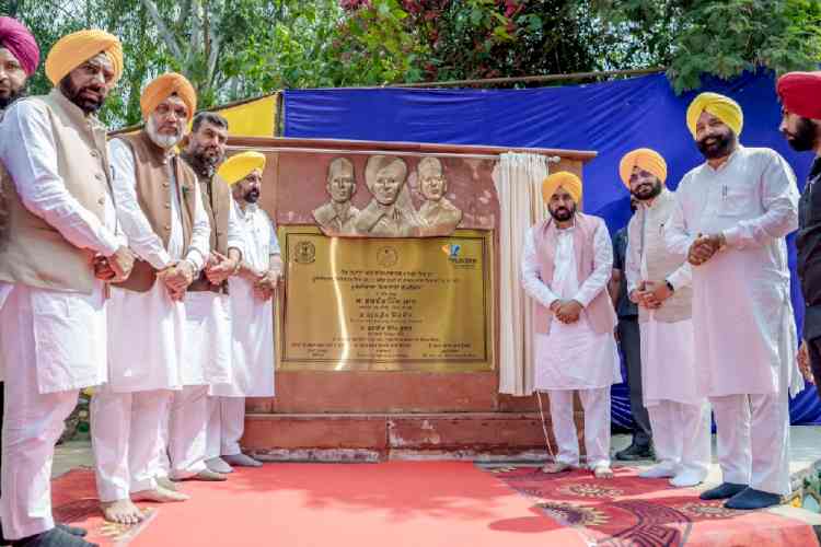 I had demanded that Shaheed-e-Azam Bhagat Singh, Rajguru, and Sukhdev be conferred Bharat Ratna, but BJP Govt didn't grant it: CM Bhagwant Singh Mann