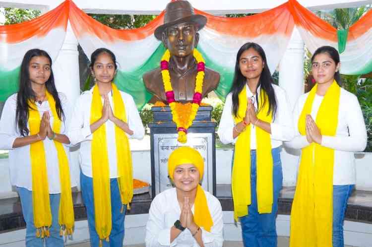 Kanya Maha Vidyalaya (Autonomous)  pays a nostalgic tribute to Shaheed-E-Azam Sardar Bhagat Singh