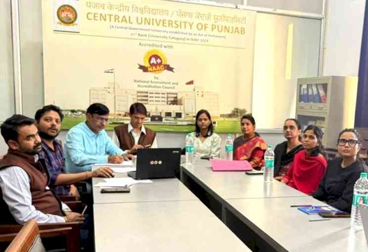 CU Punjab Organises Three-Day Workshop on Emerging Trends in Library and Information Science