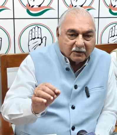 Former CM Hooda alleges BJP of leaving Haryana Lagging in Every Sector; and demands Compensation to Farmers for Losses Caused by Unseasonal Rains