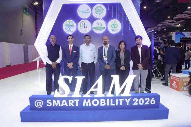 SIAM Highlights Future of Smart and Sustainable Mobility at Smart Mobility India Expo 2026