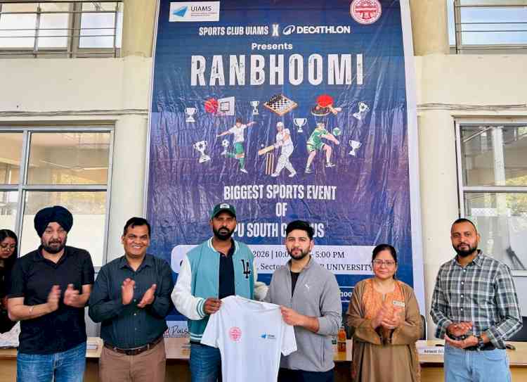 RANBHOOMI 2026 draws 300+ participants at Panjab University South Campus interdepartmental sports meet