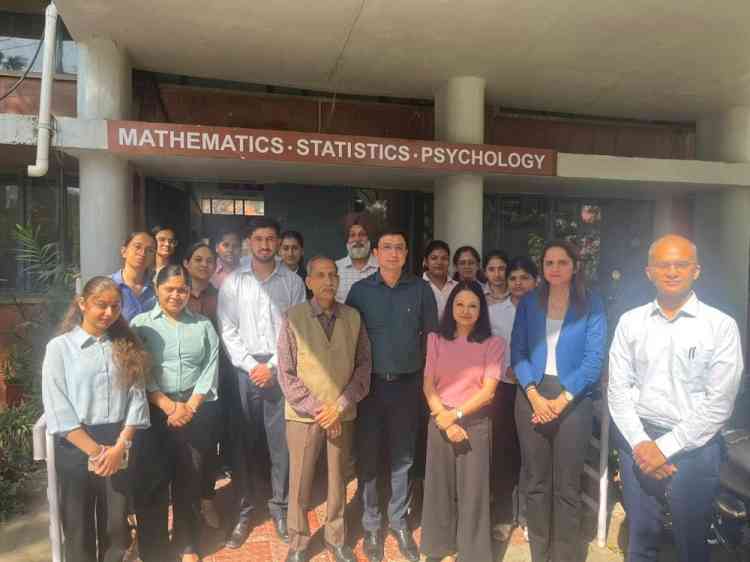 Five M.Sc. (Statistics) students secure placement at Panjab University campus placement drive