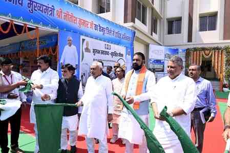 Nitish Kumar inaugurates 340 projects in Kaimur, Rohtas districts  