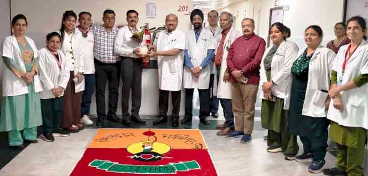 ट्रॉमा सेंटर में 24 घंटे रक्त भंडारण केंद्र शुरूः वीसी डॉ. एच.के. अग्रवाल