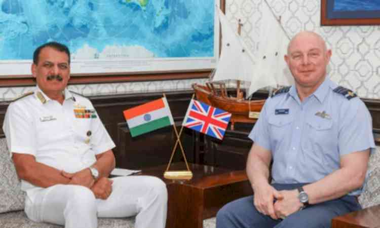 India and UK discuss ways to address evolving maritime and aerospace security challenges