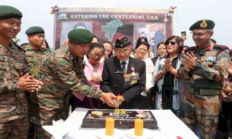 Territorial Army honours 99-year-old Padma Shri awardee, veteran journalist in Aizawl