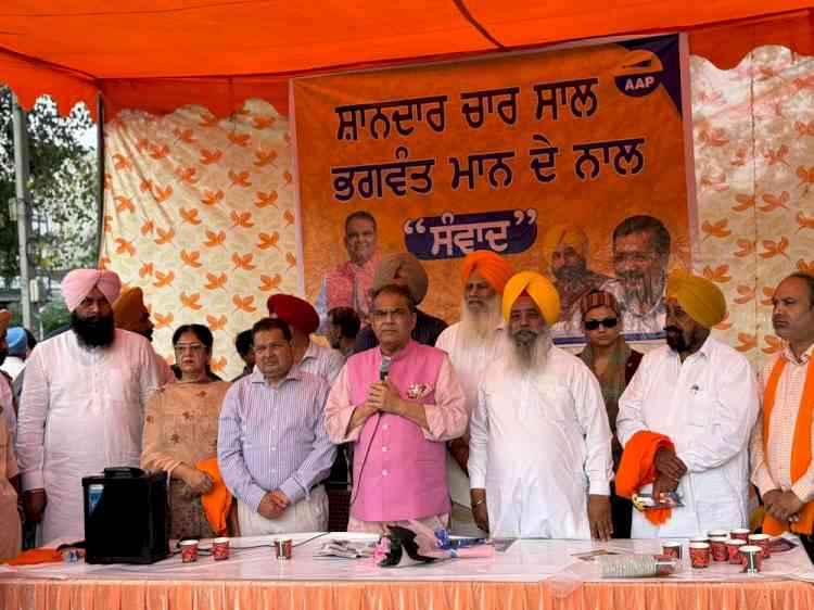Punjab marching towards No. 1 state of India- Cabinet Minister Sanjiv Arora