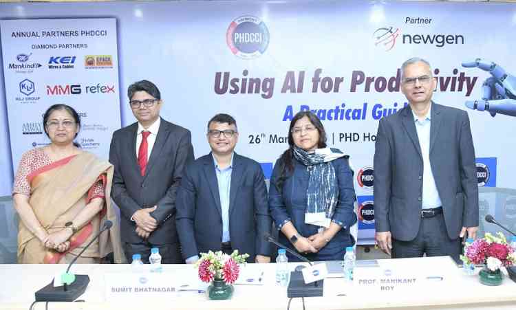 PHDCCI Organises One-Day Workshop on “Using AI for Productivity: A Practical Guide”