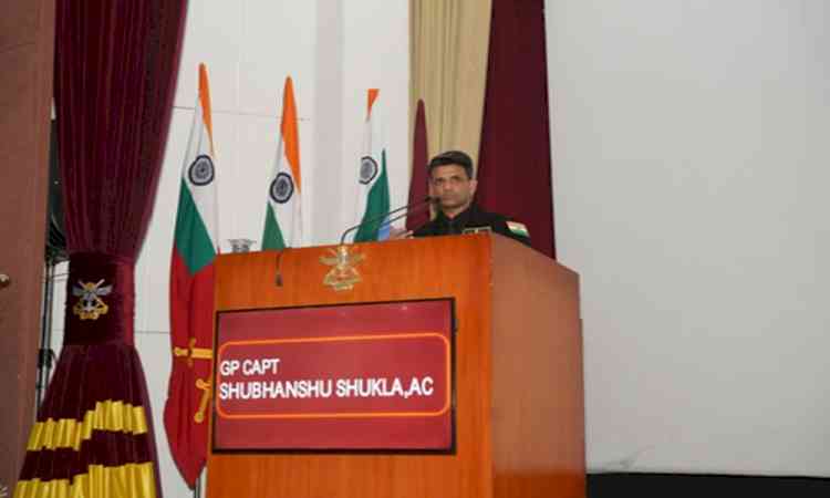 Shubhanshu Shukla shares space experience with NDA cadets