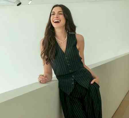 Anne Hathaway says she feels 'defined by work ethic' rather than talent